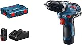 Bosch Professional 12V System Akkuschrauber GSR 12V-35 (2x 3,0 Ah Akku, 12 Volt,...