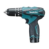 Makita HP330DWE Akku-Schlagbohrschrauber 10,8 V, 2 Akkus und Ladegerät