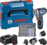 Bosch Professional 12V System Akku-Bohrschrauber GSR 12V-15 FC (inkl. 2x2,0 GBA...